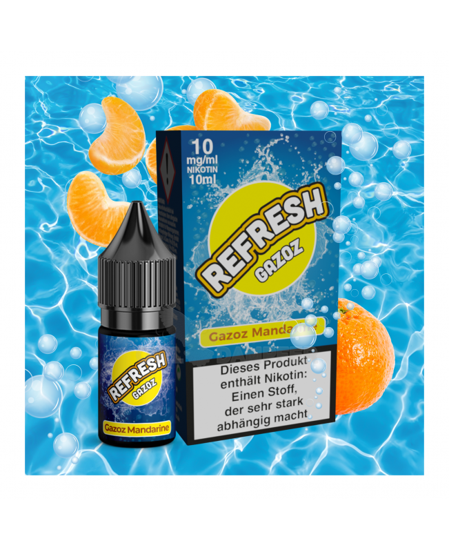 Liquid Mandarine Aroma - Refresh Gazoz (mit Brause Effekt) 10 ml