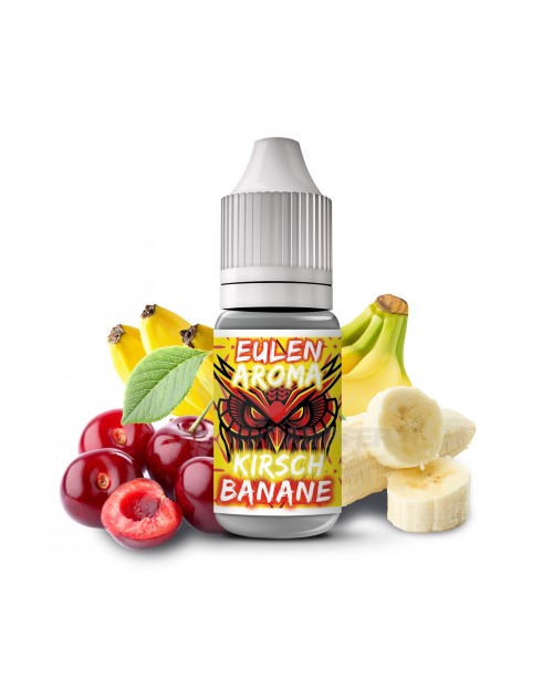 Kirsch Banane Aroma E-Zigarette Eulen Aroma 10 ml