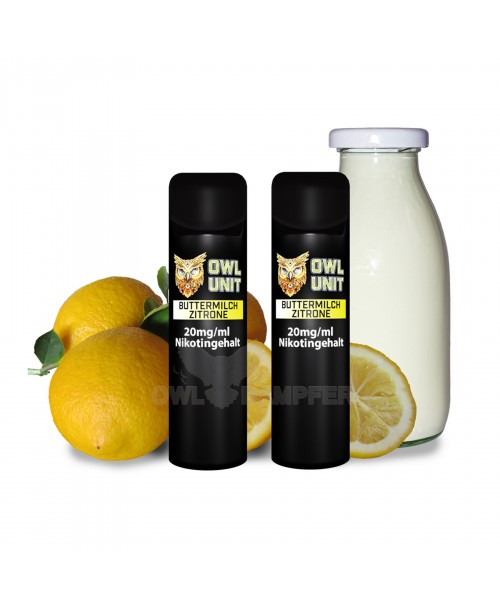 Buttermilch Zitrone Prefilled Pod OWL Unit 600 Puf...