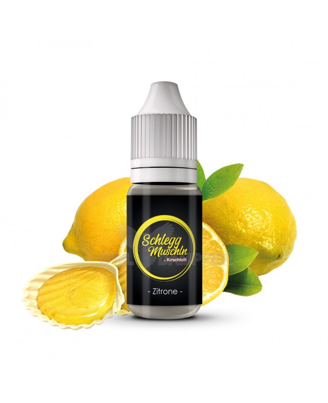 Aroma Zitronenbonbon - Kirschlolli Schlegg Muschln Zitrone 10 ml für 120 ml Liquid