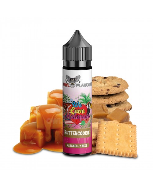 Aroma Karamellkeks Longfill - OWL We love Malaysia...