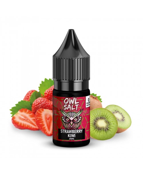 Liquid Strawberry Kiwi Aroma - OWL SALT 10 ml