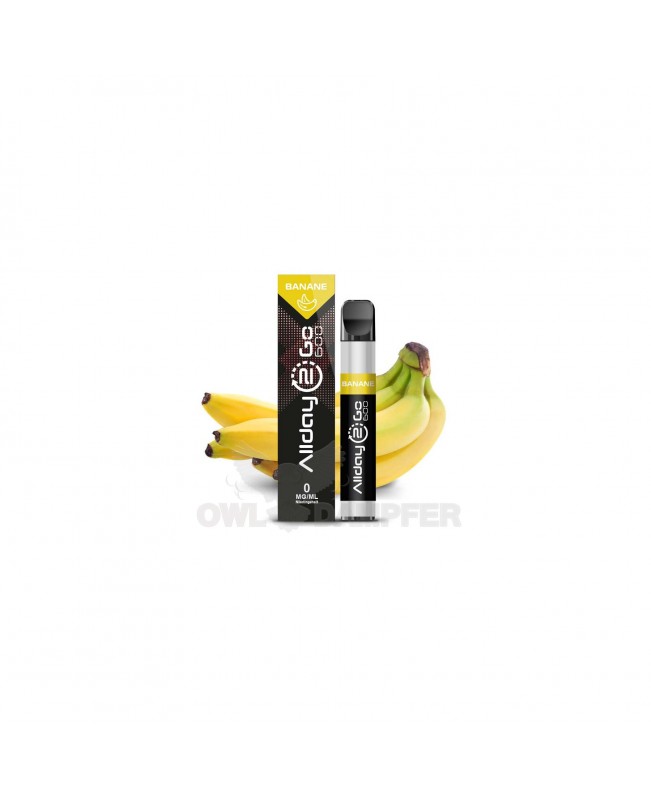 Allday2Go Einweg E-Zigarette Banane Nikotinsalz