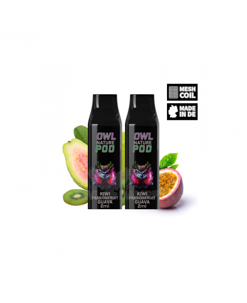 OWL Nature Pod Kiwi Passionfruit Guava Nikotinsalz...