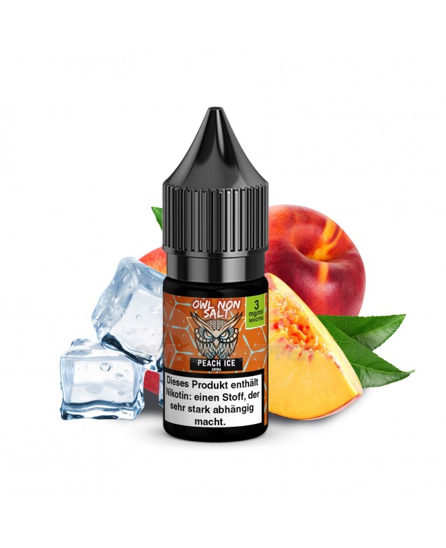 OWL Non SALT Liquid Peach Ice 10 ml