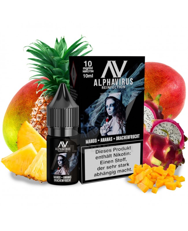 Liquid Mango Ananas Drachenfrucht Aroma - Alphavirus 2 Reinfection 10 ml