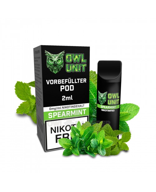 Spearmint Prefilled Pod OWL Unit 600 Puffs