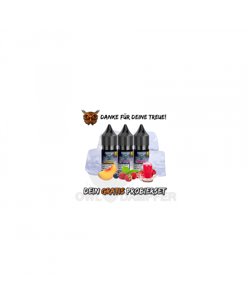 GRATIS: Dampffertige Liquids Probierset 3 Sorten N...