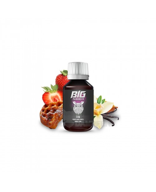 Erdbeer Vanille Waffel 50 ml Aroma in 500 ml Flasc...