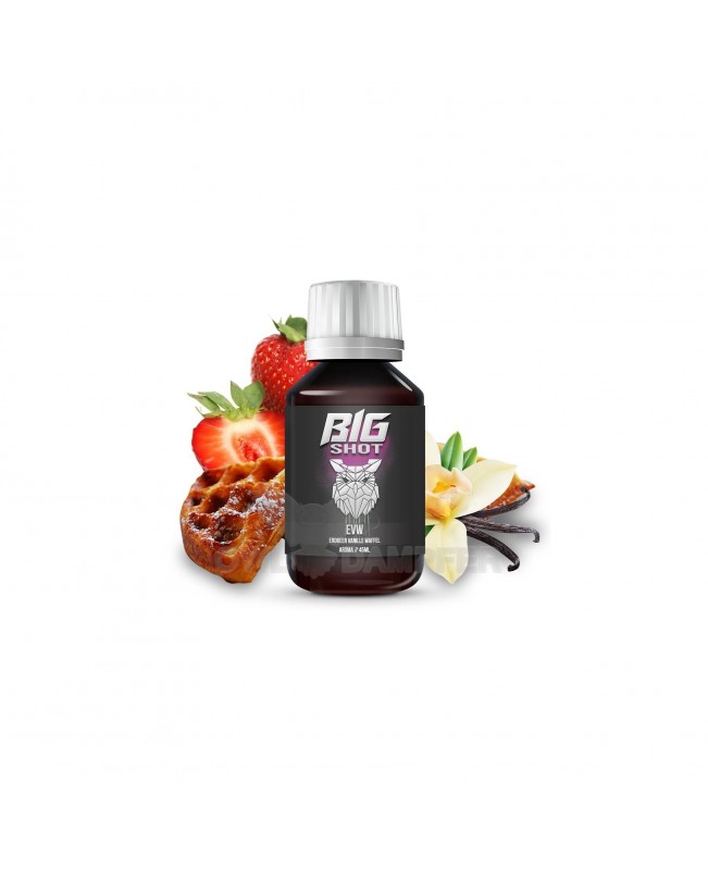 Erdbeer Vanille Waffel 50 ml Aroma in 500 ml Flasche Big Shot EVW