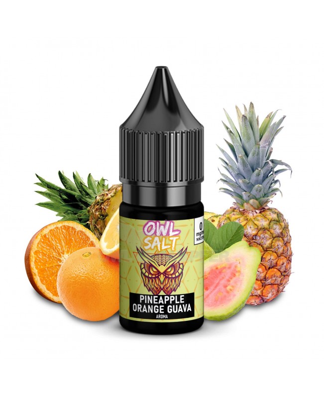 Liquid Pineapple Orange Guava Aroma - OWL SALT 10 ml