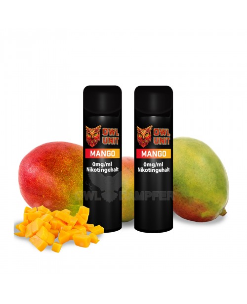 Mango Prefilled Pod OWL Unit 600 Puffs (2er Pack)