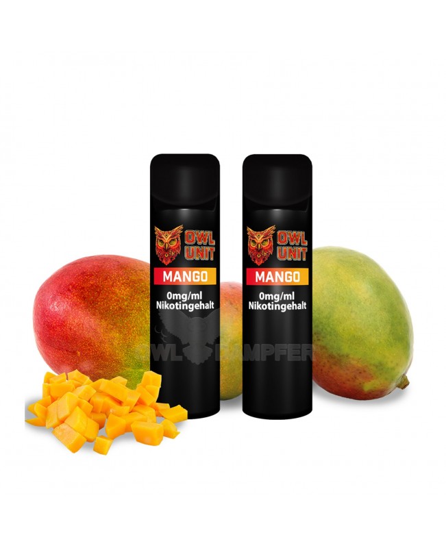 Mango Prefilled Pod OWL Unit 600 Puffs (2er Pack)