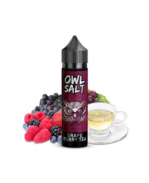 Grape Berry Tea Aroma OWL Salt Longfill 10 ml in 6...