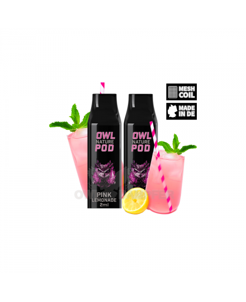 OWL Nature Pod Pink Lemonade Nikotinsalzliquid Tan...
