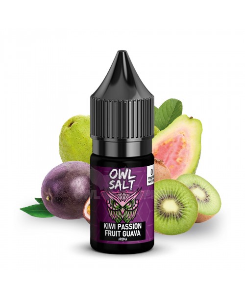 Liquid Kiwi Passionfruit Guava Aroma - OWL SALT 10...