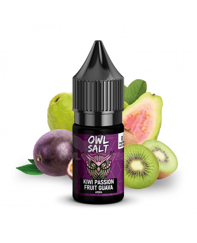 Liquid Kiwi Passionfruit Guava Aroma - OWL SALT 10 ml