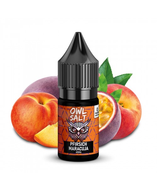 Liquid Pfirsich Maracuja Aroma - OWL SALT 10 ml