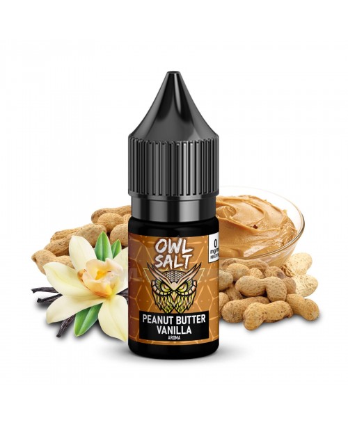 Liquid Peanutbutter Vanilla Aroma - OWL SALT 10 ml