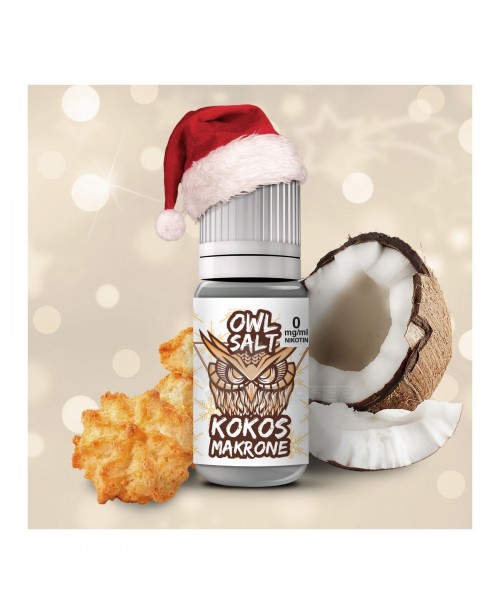 Liquid Kokosmakrone Aroma - OWL SALT 10 ml