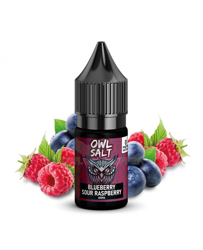 Liquid Blueberry Sour Raspberry Aroma - OWL SALT 10 ml