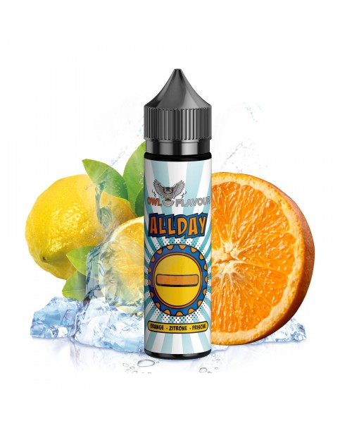 Aroma Orange Zitronenbonbon Longfill OWL Allday Mi...