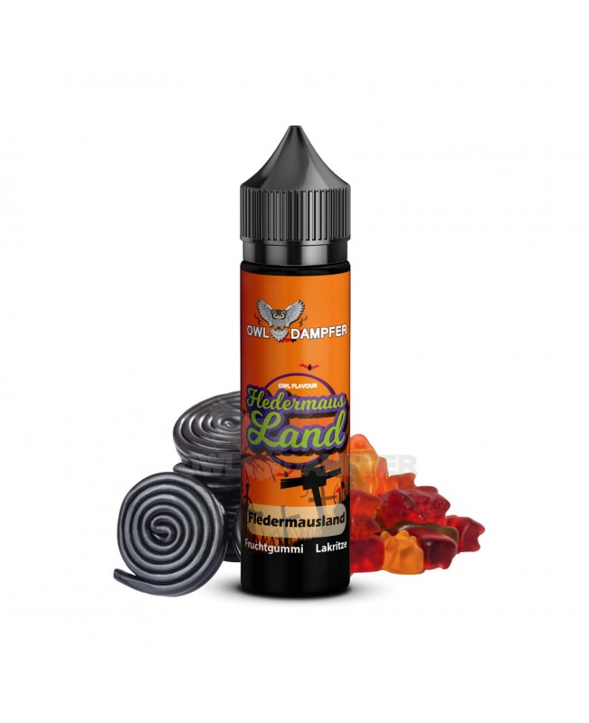 Aroma Fruchtgummi Lakritz Longfill OWL Originals Fledermausland