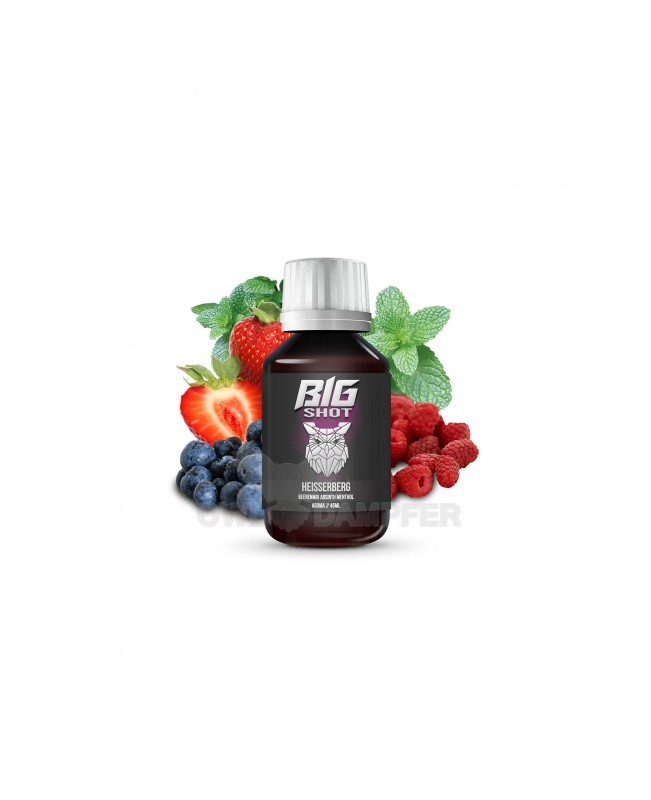 Aroma Beeren Anis Menthol Eukalyptus - Big Shot Heisserberg 50 ml in 500 ml Flasche
