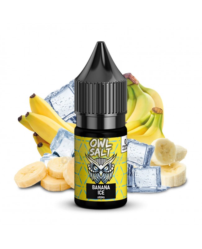 Liquid Banana Ice Aroma - OWL SALT 10 ml