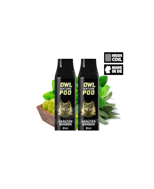OWL Nature Pod Kräuterbonbon Nikotinsalzliquid Ta...
