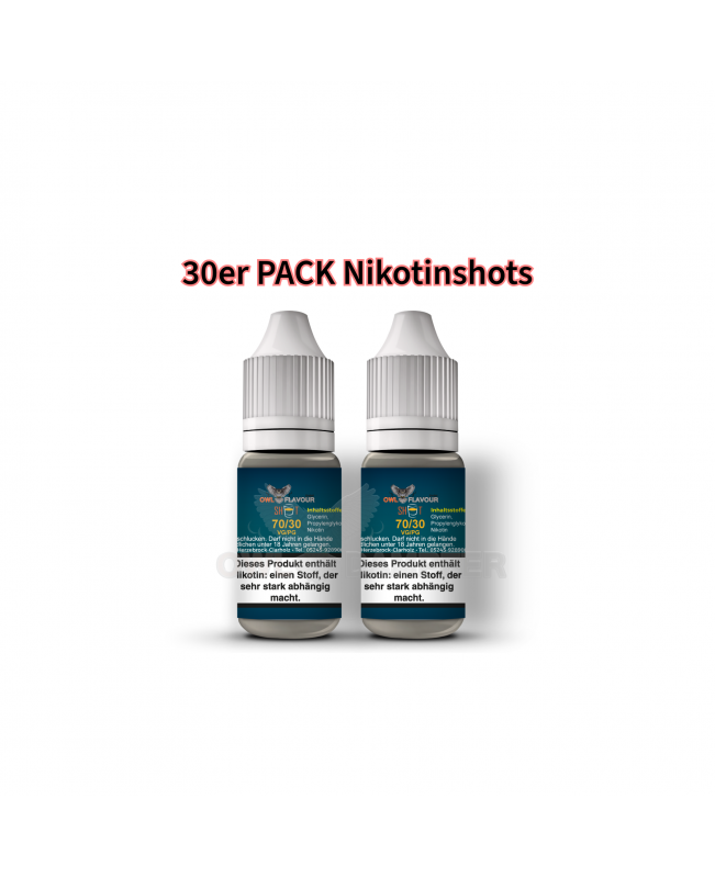 OWL Nikotinshot 20 mg Angebotspack 30er Pack