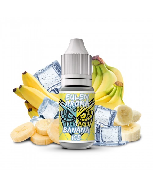 Banana Ice Aroma E-Zigarette Eulen Aroma 10 ml