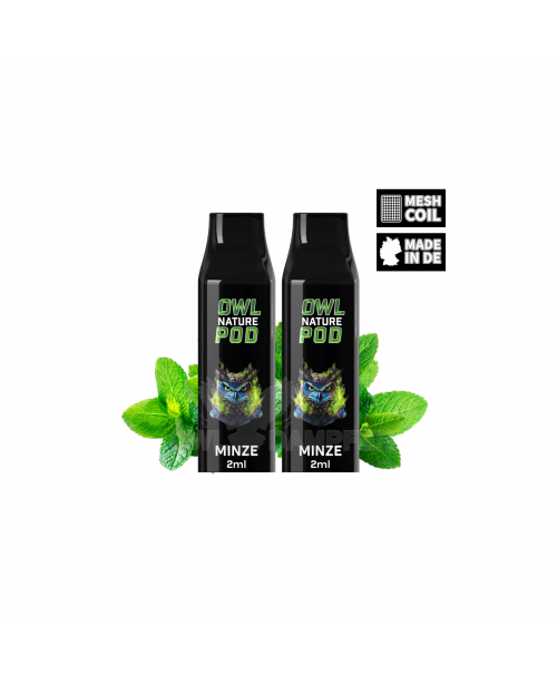 OWL Nature Pod Minze Nikotinsalzliquid Tank Doppel...