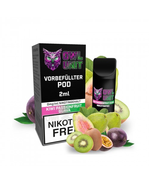 Kiwi Passionfruit Guava Prefilled Pod OWL Unit 600...