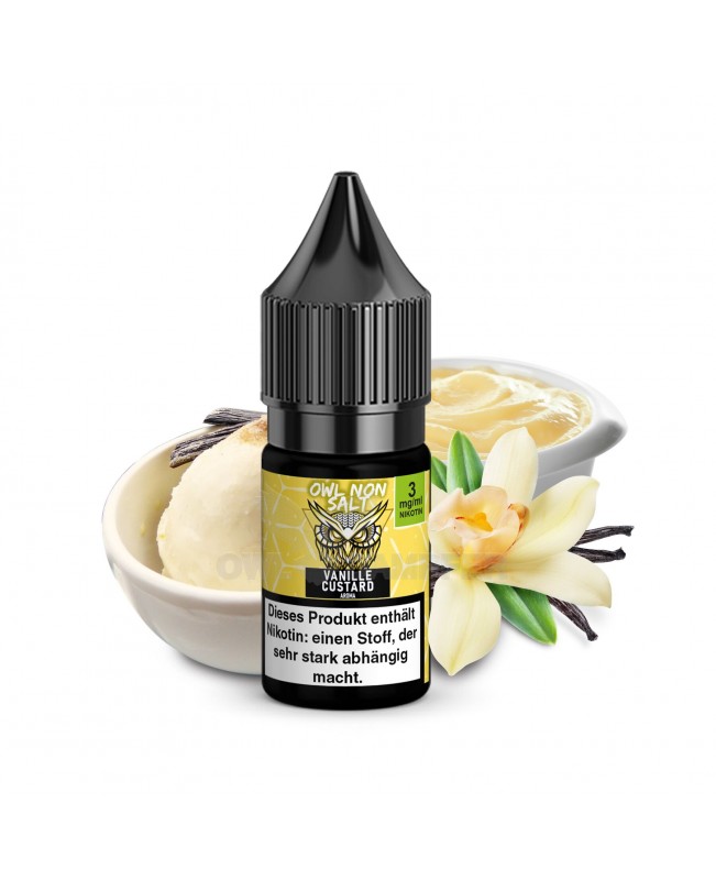 OWL Non SALT Liquid Vanille Custard 10 ml