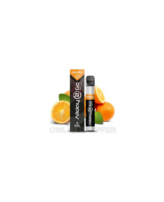 Allday2Go Einweg E-Zigarette Orange Nikotinsalz