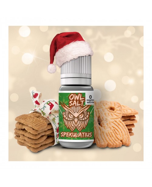 Liquid Spekulatius Aroma - OWL SALT 10 ml WEIHNACH...