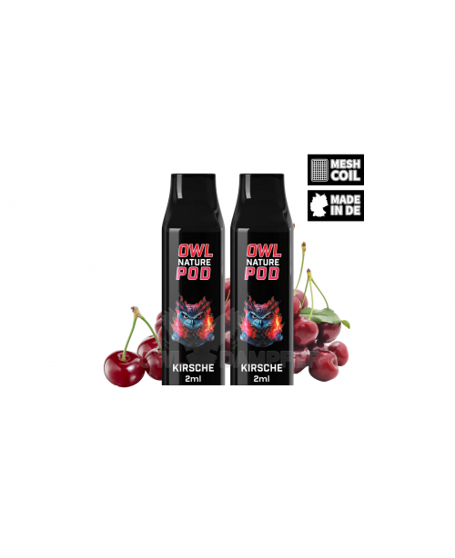 OWL Nature Pod Kirsche Nikotinsalzliquid Doppelset
