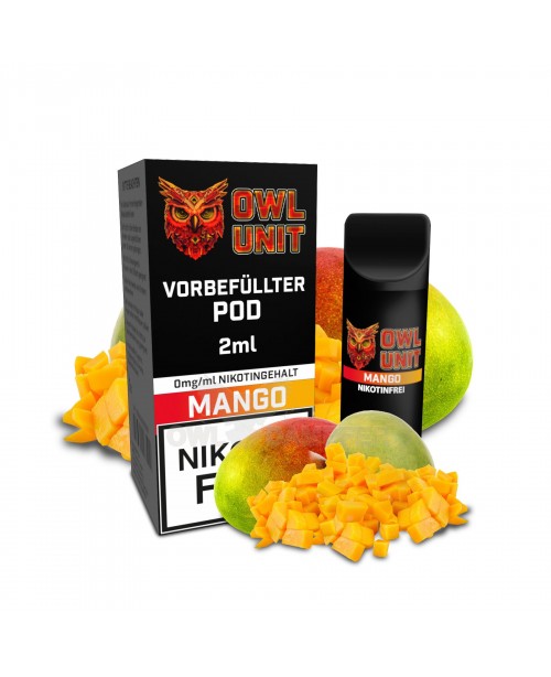 Mango Prefilled Pod OWL Unit 600 Puffs