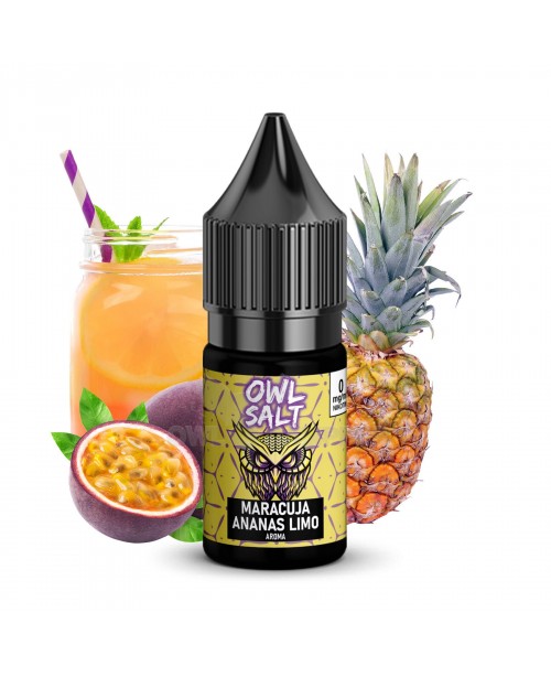 Liquid Maracuja Ananas Limo Aroma - OWL SALT 10 ml