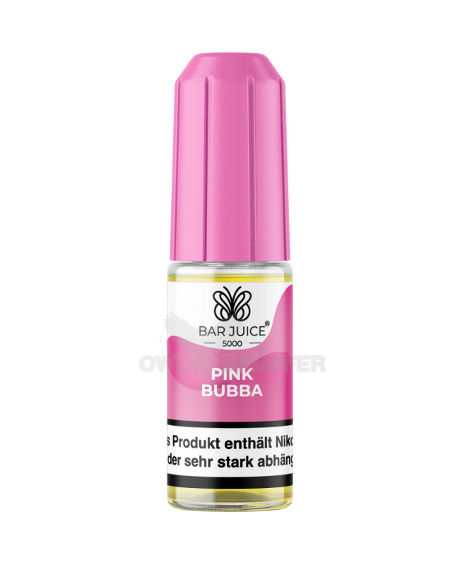 Bar Juice 5000 Nic Salt Liquid 10 ml Pink Bubba