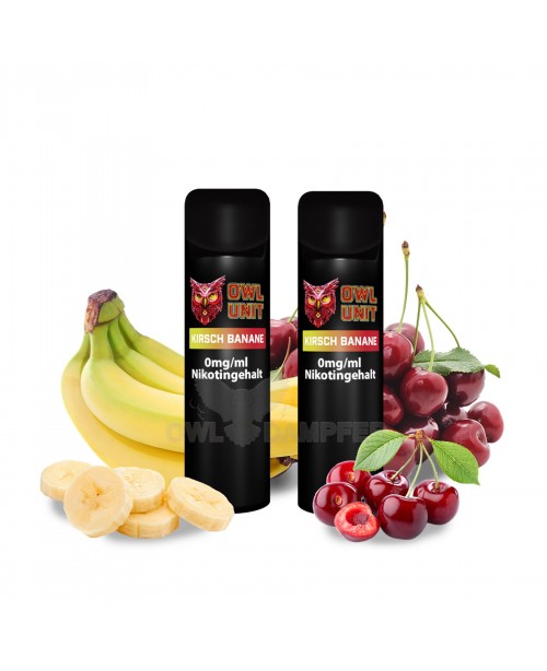 Kirsch Banane Prefilled Pod OWL Unit 600 Puffs (2e...