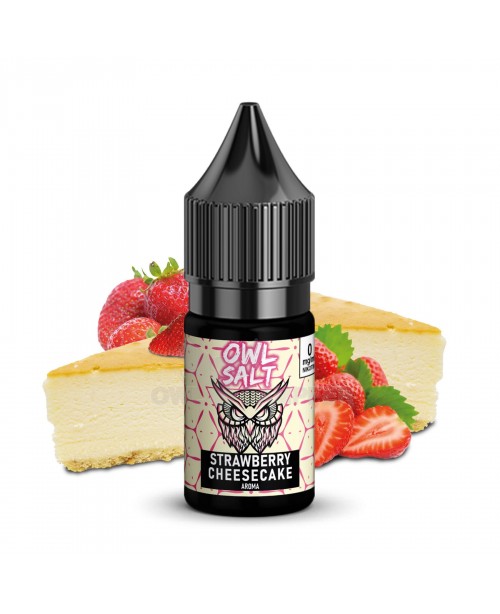 Liquid Strawberry Cheesecake Aroma - OWL SALT 10 m...