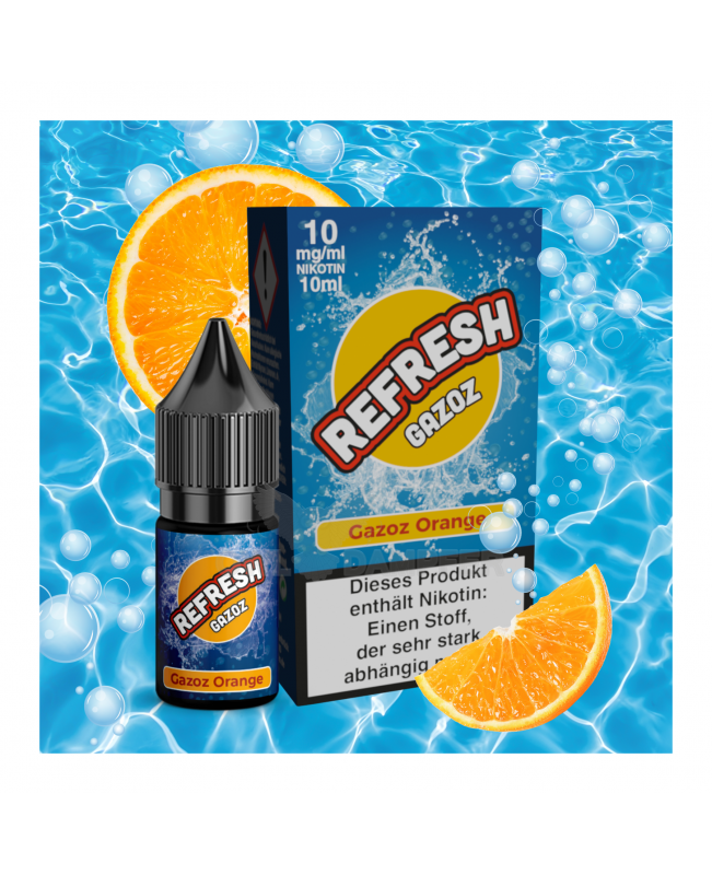 Liquid Orange Aroma - Refresh Gazoz (mit Brause Effekt) 10 ml