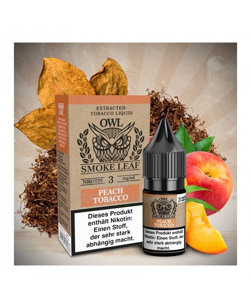 Liquid Peach Tobacco Aroma - OWL Smoke Leaf (mit e...