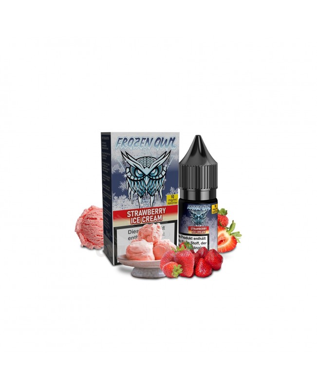Liquid Strawberry Ice Cream Aroma - Frozen OWL 10 ml