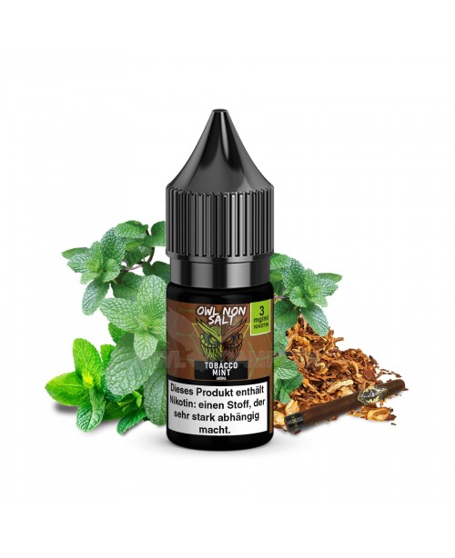 OWL Non SALT Liquid Tobacco Mint 10 ml