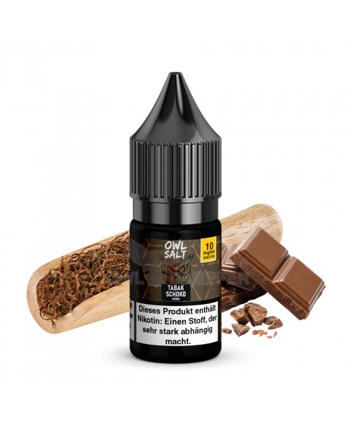 Tabak Schoko Liquid E-Zigarette Nikotinsalzliquid ...