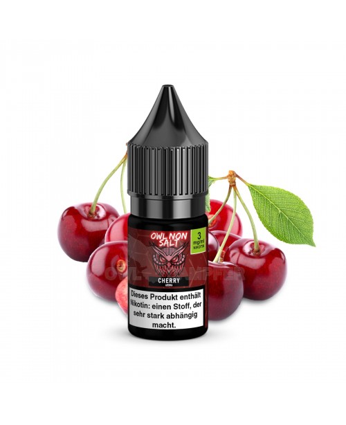 Cherry Nikotinliquid 10 ml OWL NON SALT
