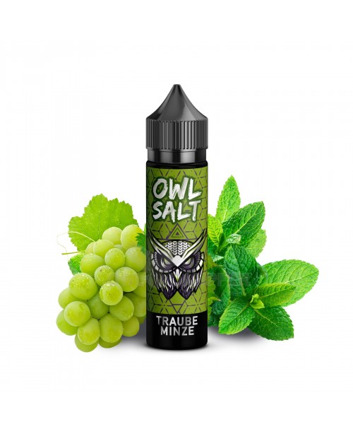 Traube Minze Aroma OWL Salt Longfill 10 ml in 60 m...